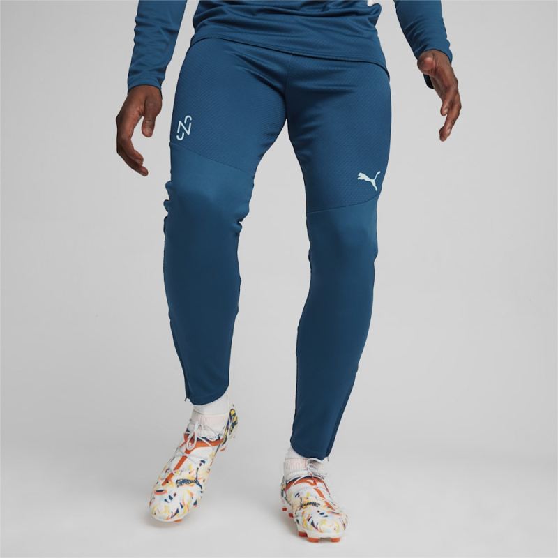 Puma | Men's x NEYMAR JR Creativity Soccer Training Pants - Ocean Tropic-Hot Heat Puma | Men's x NEYMAR JR Creativity Soccer Training Pants - Ocean Tropic-Hot Heat