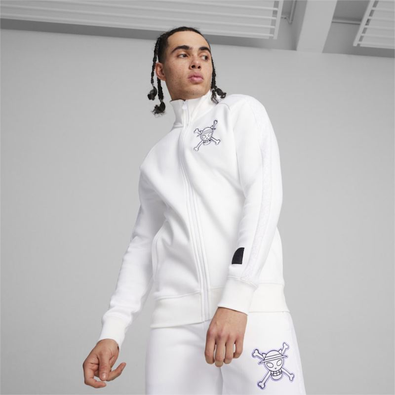 Puma | Men's x ONE PIECE T7 Jacket - White