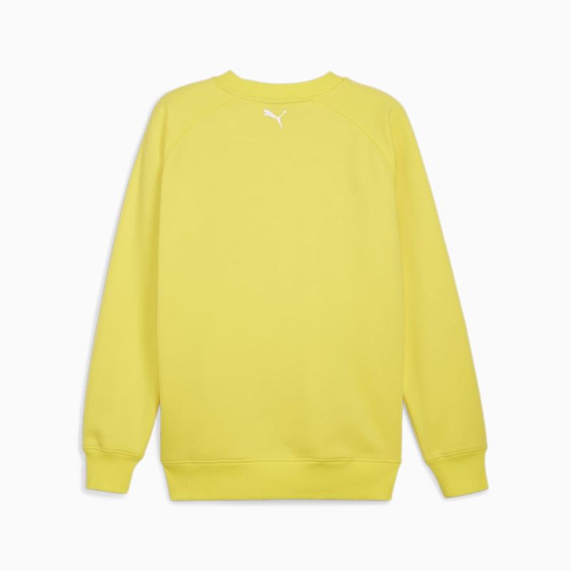 Puma | Men's Scuderia Ferrari Race Big Shield Motorsport Crew - Speed Yellow