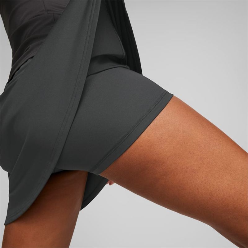 Puma | Women's teamLIGA Skirt - Black-White