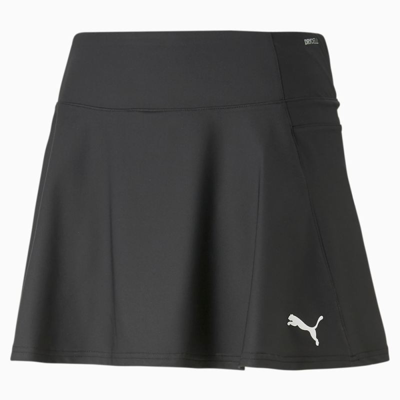 Puma | Women's teamLIGA Skirt - Black-White