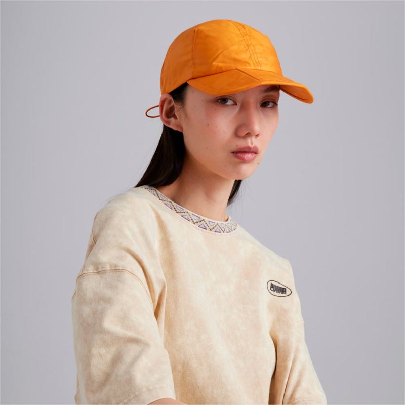 Puma | Men's x PERKS AND MINI Foldable Cap - Orange Brick