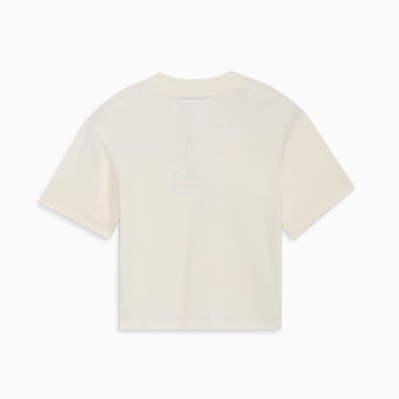 Puma | Girls Puma | Girls x SQUISHMALLOWS Big Kids Winston Tee - WARM WHITE