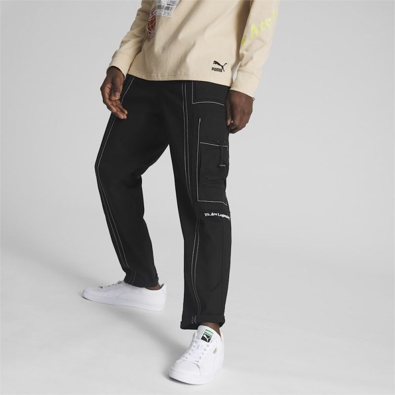 Puma | Men's We Are Legends WRK.WR Pants - Black Puma | Men's We Are Legends WRK.WR Pants - Black