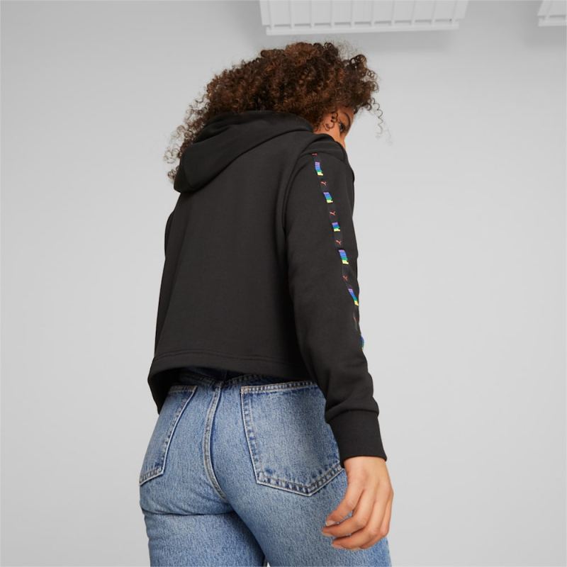Puma | Women's POWER Tape Hoodie - Black