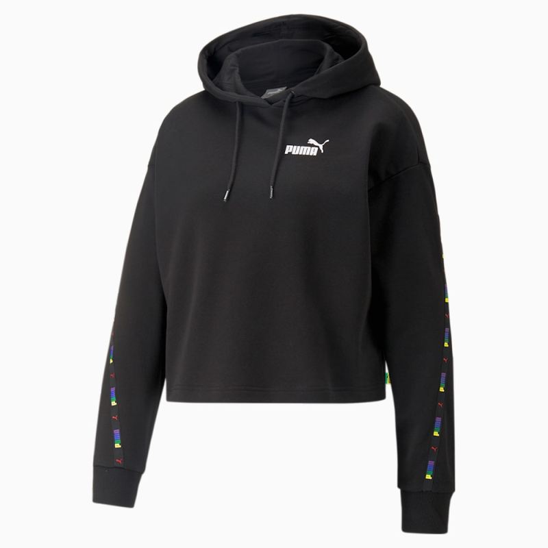 Puma | Women's POWER Tape Hoodie - Black
