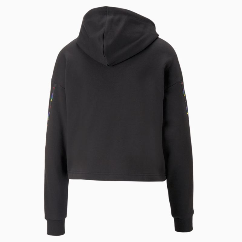Puma | Women's POWER Tape Hoodie - Black