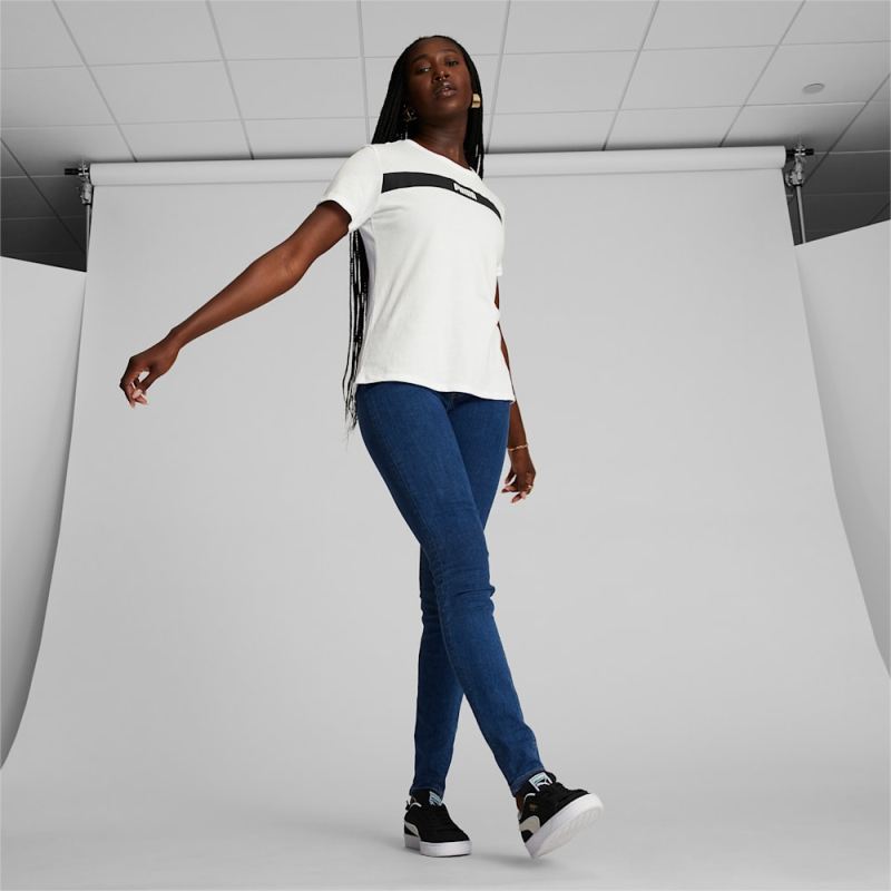 Puma | Women's Upfront Line T-Shirt - White