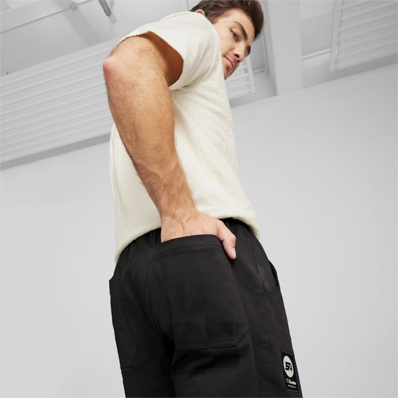 Puma | Men's Porsche Legacy Statement Pants - Black