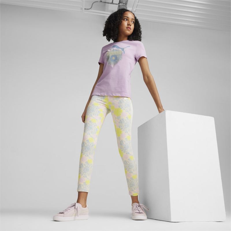 Puma | Girls T7 Leggings - Alpine Snow