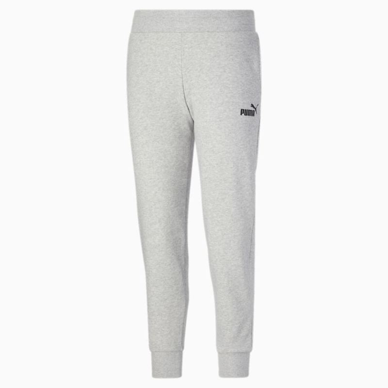 Puma | Women's Essentials Sweatpants - Light Gray Heather-Black