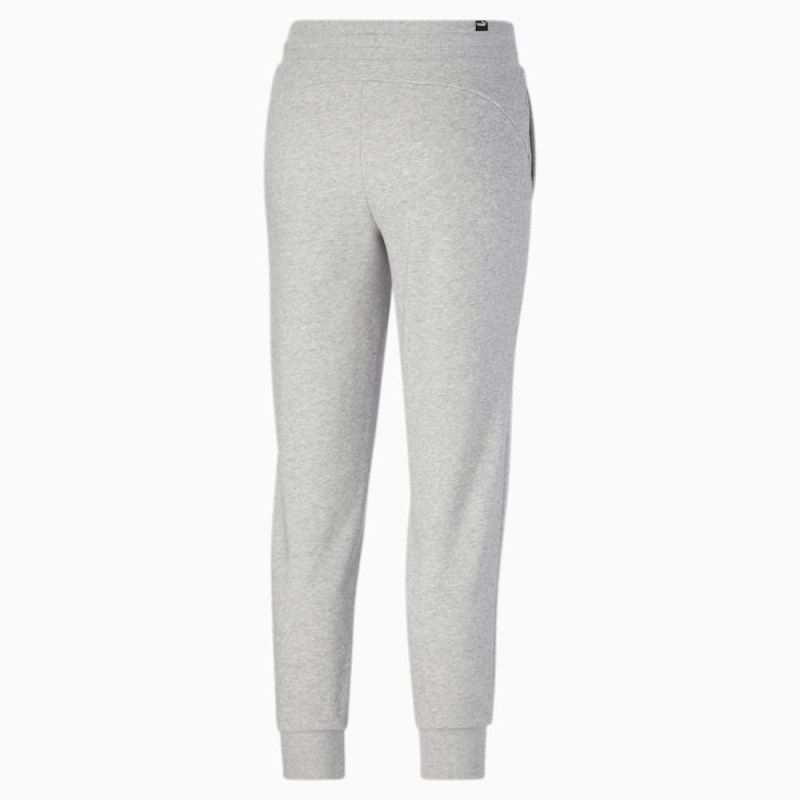 Puma | Women's Essentials Sweatpants - Light Gray Heather-Black