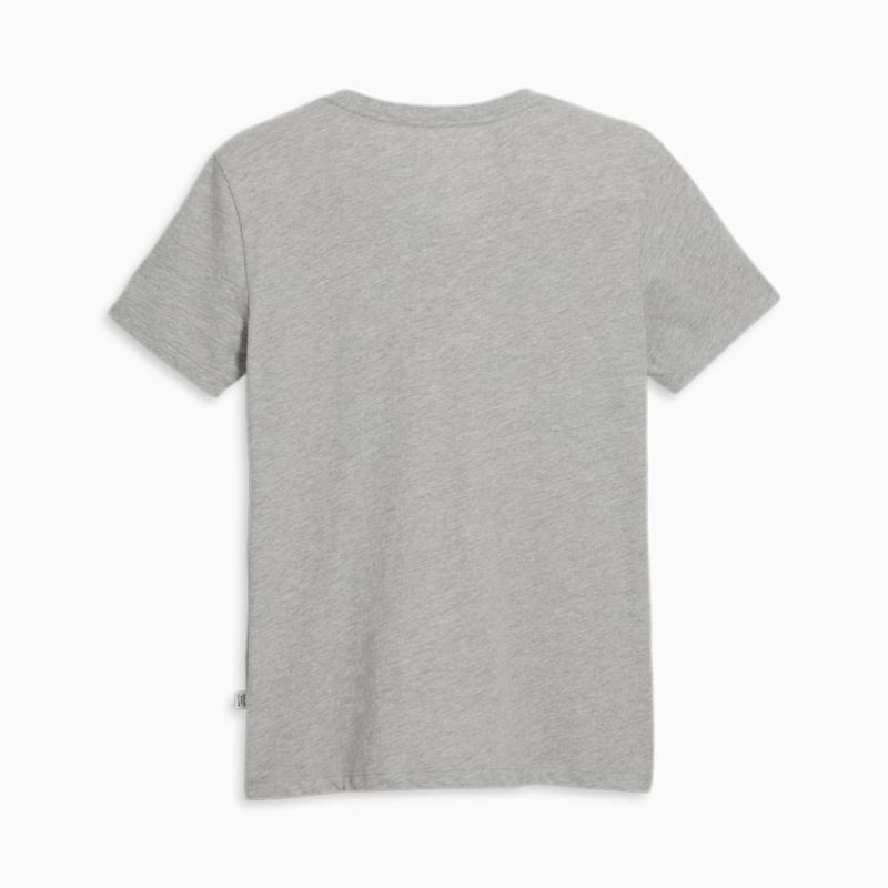 Puma | Women's Racket Tee - Light Gray Heather