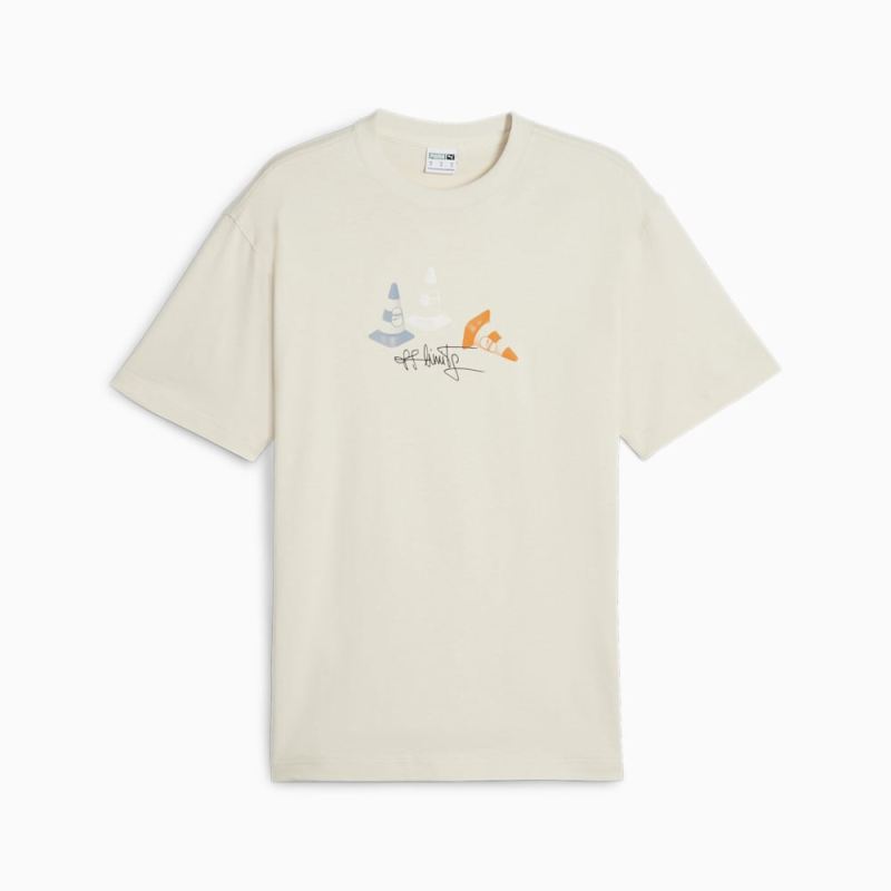 Puma | Men's DOWNTOWN 180 Graphic Tee - Alpine Snow