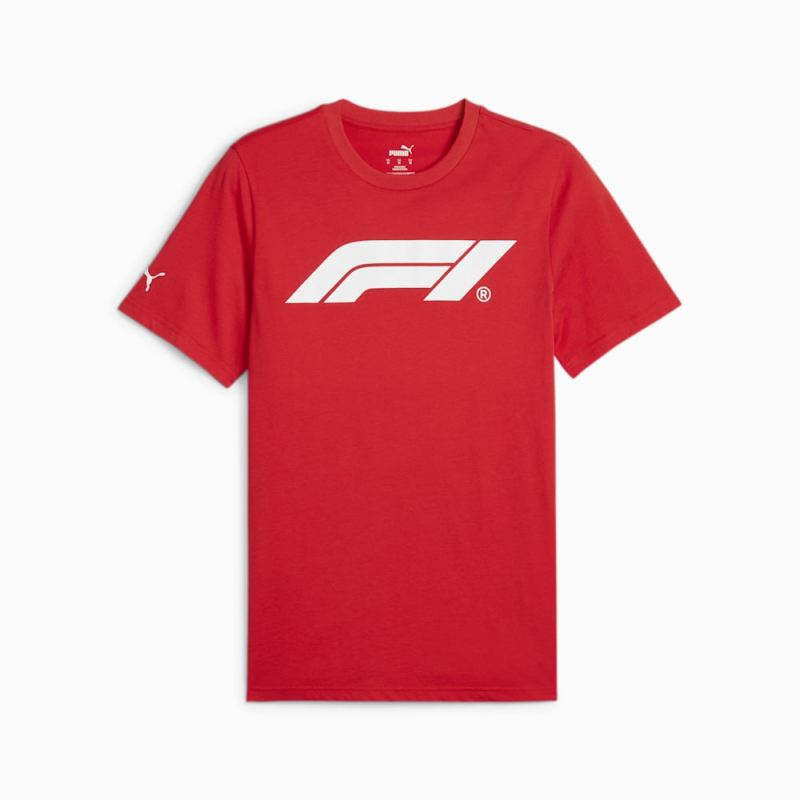 Puma | Men's x F1 ESS Motorsport Logo Tee - Pop Red