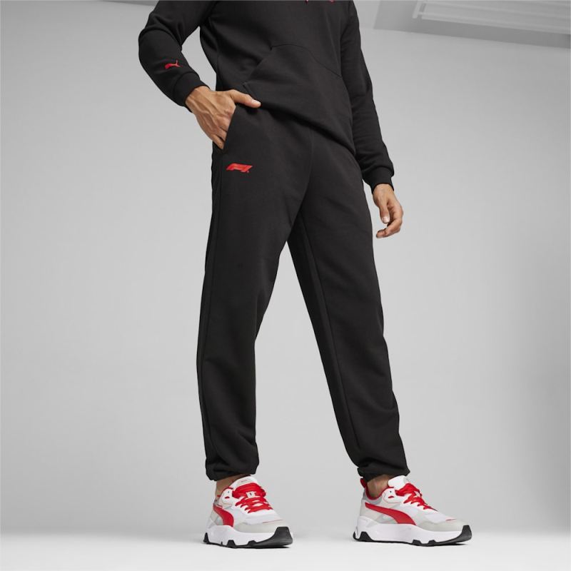 Puma | Men's x F1 ESS Motorsport Sweatpants - Black Puma | Men's x F1 ESS Motorsport Sweatpants - Black