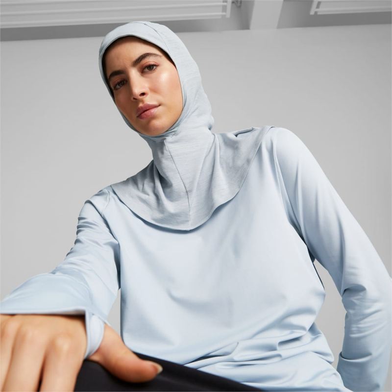 Puma | Women's Sports Hijab - Platinum Gray