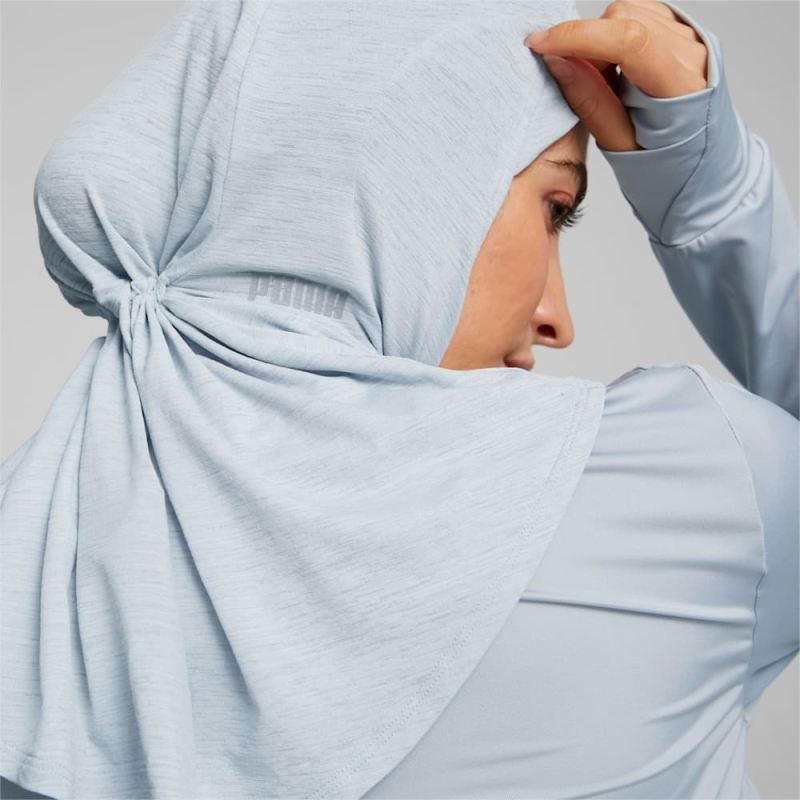 Puma | Women's Sports Hijab - Platinum Gray