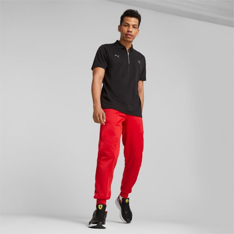 Puma | Men's Scuderia Ferrari Style Polo - Black