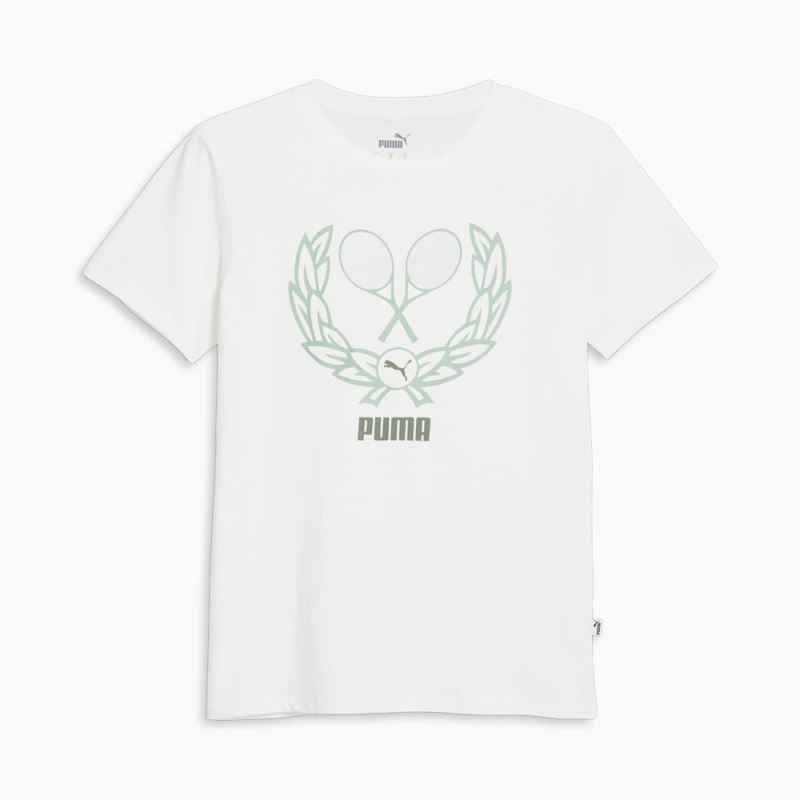 Puma | Women's Racket Tee - White
