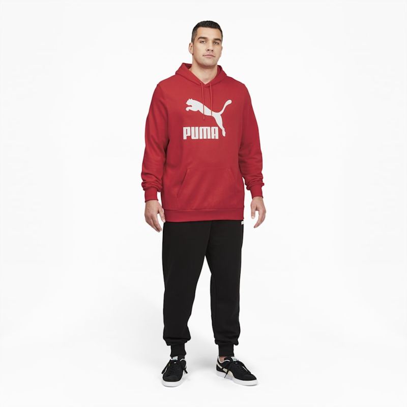 Puma | Men's Classics Logo Hoodie Big And Tall - High Risk Red
