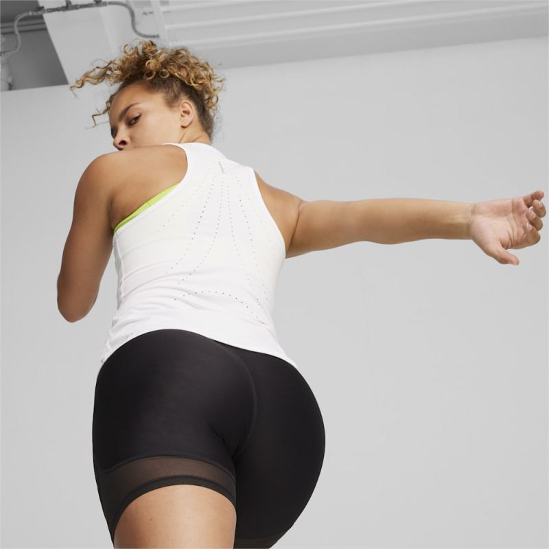 Puma | Women's RUN CLOUDSPUN Running Tank - White