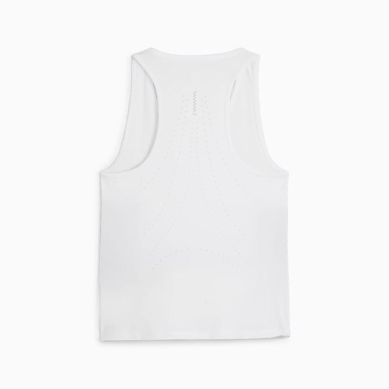 Puma | Women's RUN CLOUDSPUN Running Tank - White