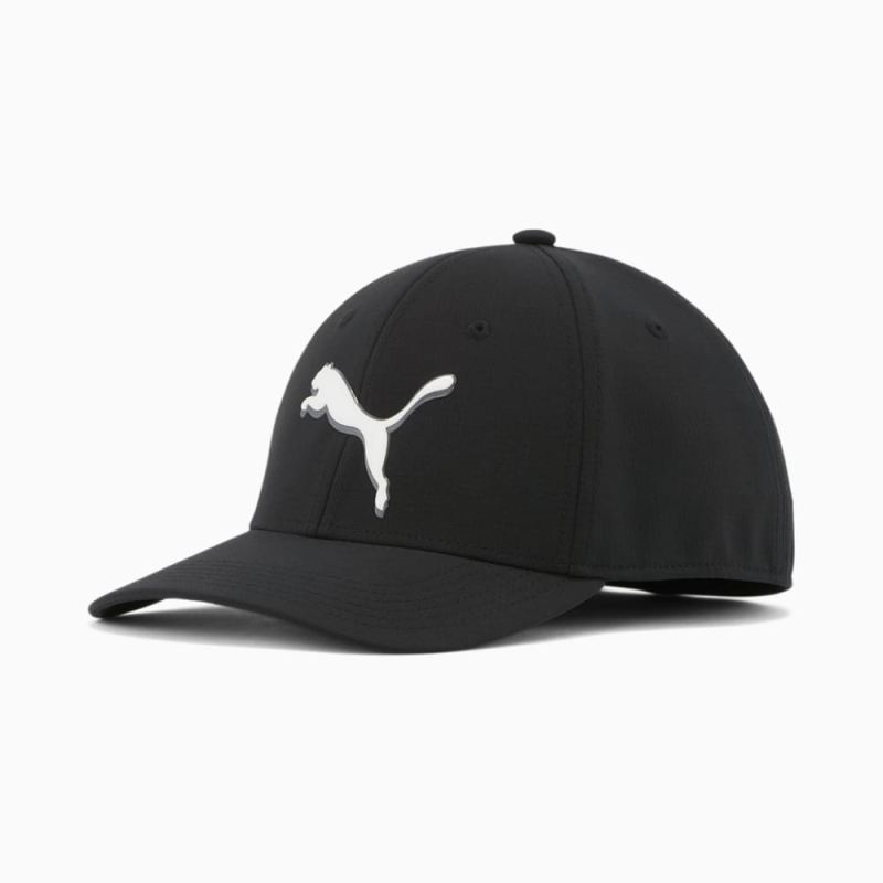 Puma | Women's Addison Stretch Fit Cap - Black/White