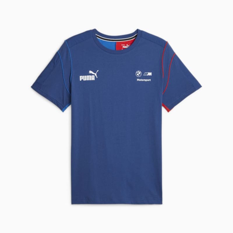 Puma | Men's BMW M Motorsport MT7 Tee - Pro Blue-M Color