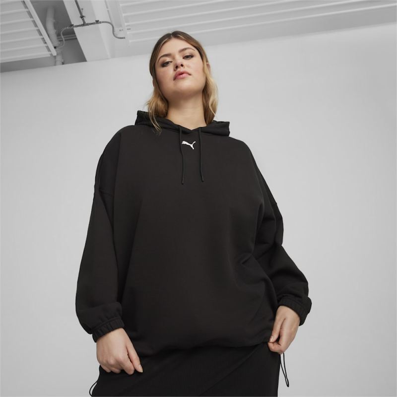 Puma | Women's DARE TO Oversized Hoodie - Black