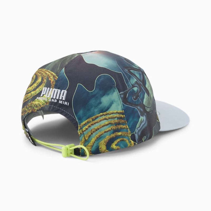 Puma | Men's x PERKS AND MINI Cap - Flat Light Gray-AOP