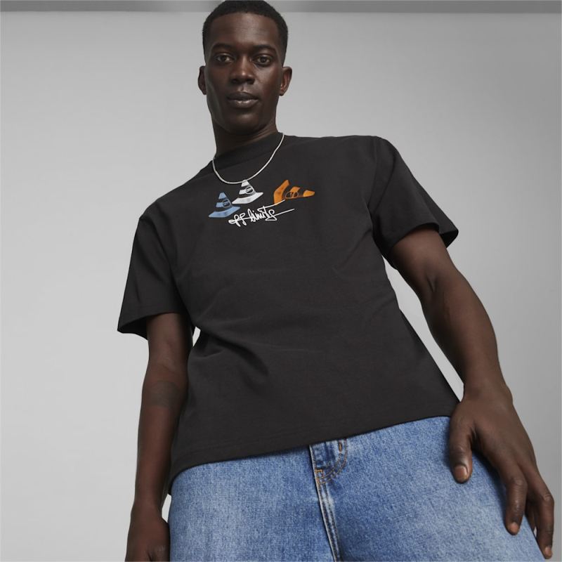 Puma | Men's DOWNTOWN 180 Graphic Tee - Black