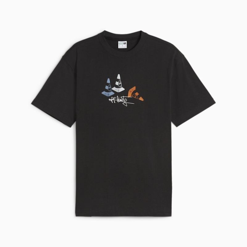 Puma | Men's DOWNTOWN 180 Graphic Tee - Black