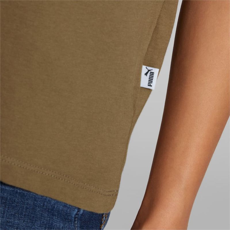 Puma | Women's Seeing Double Tee - Chocolate Chip