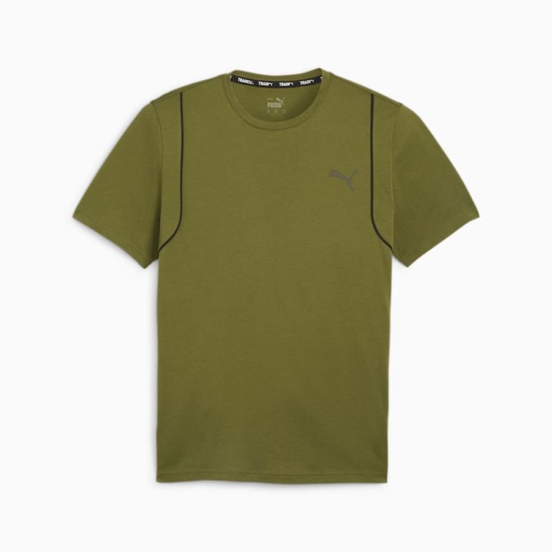 Puma | Men's M Concept Training Tee - Olive Green