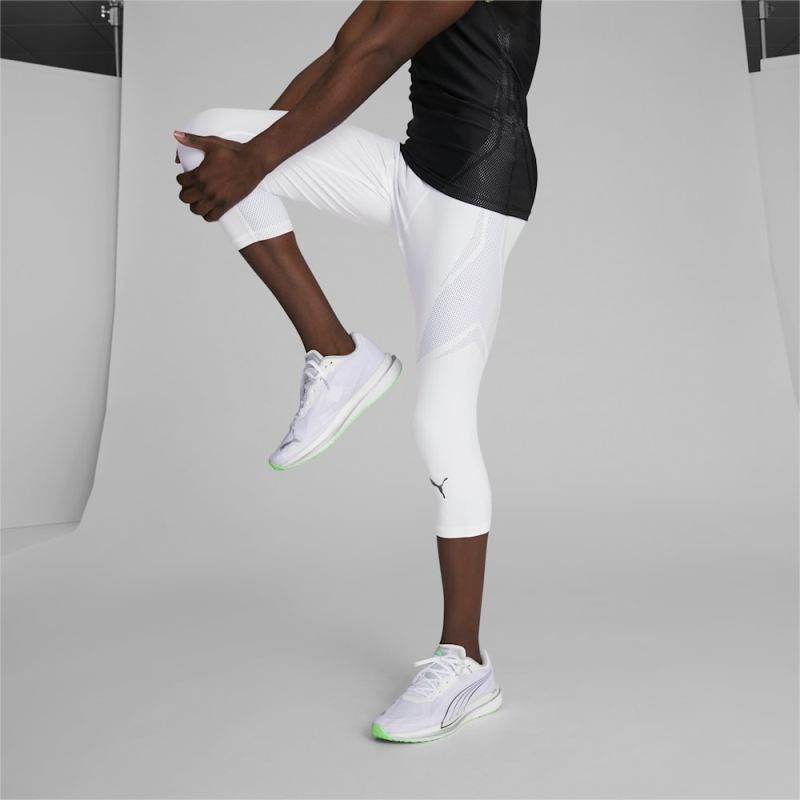 Puma | Men's EXO-ADAPT 3/4 Training Tights - White