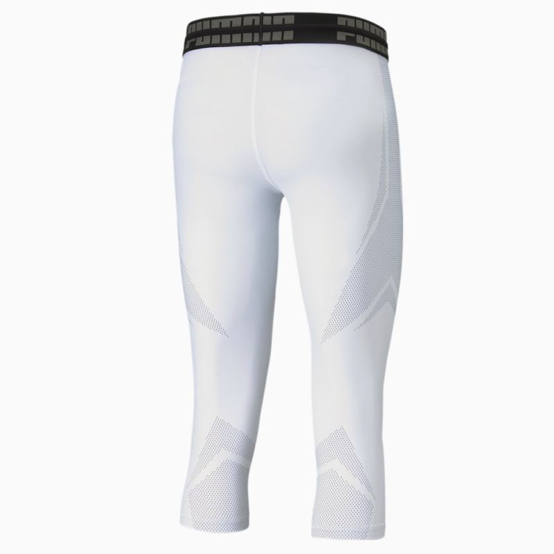 Puma | Men's EXO-ADAPT 3/4 Training Tights - White