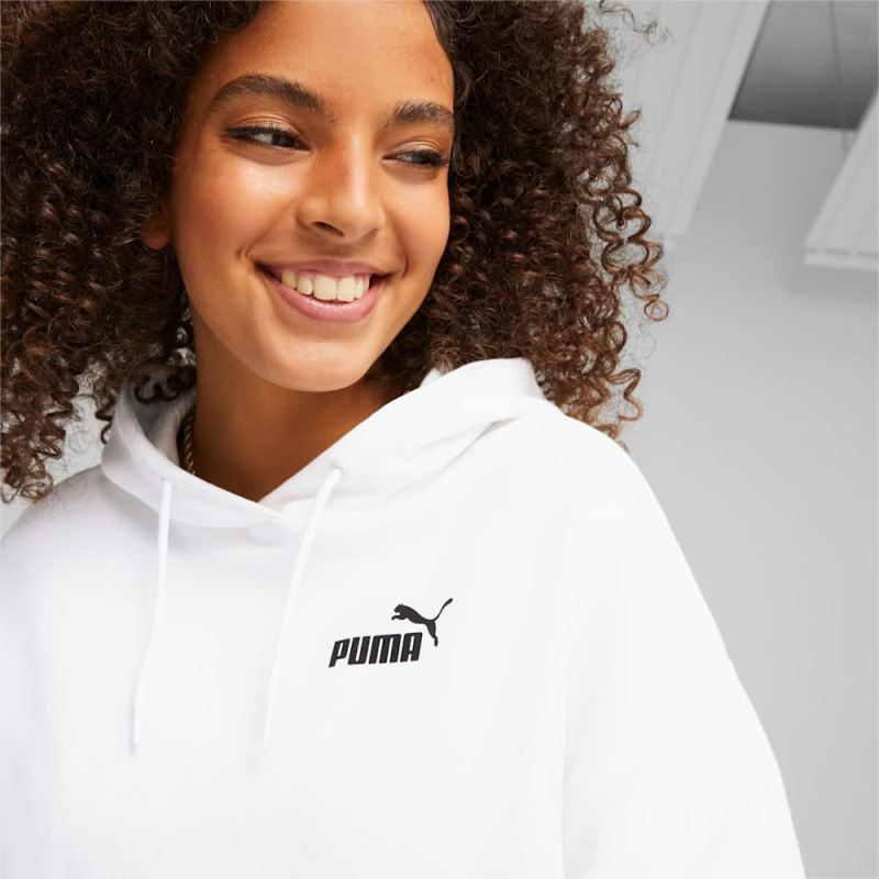 Puma | Women's POWER Tape Hoodie - White