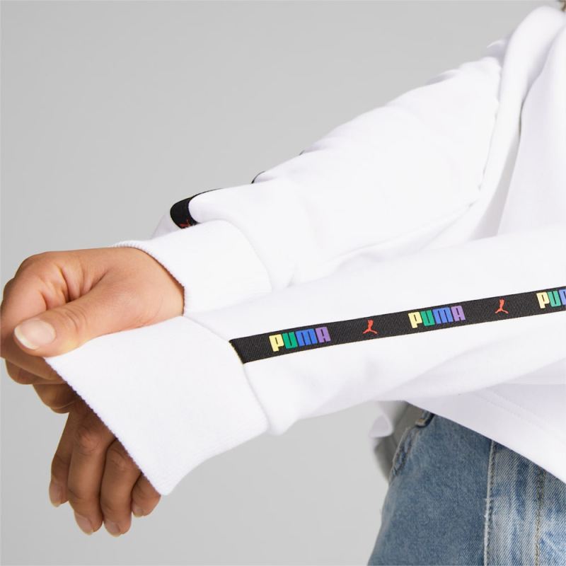 Puma | Women's POWER Tape Hoodie - White