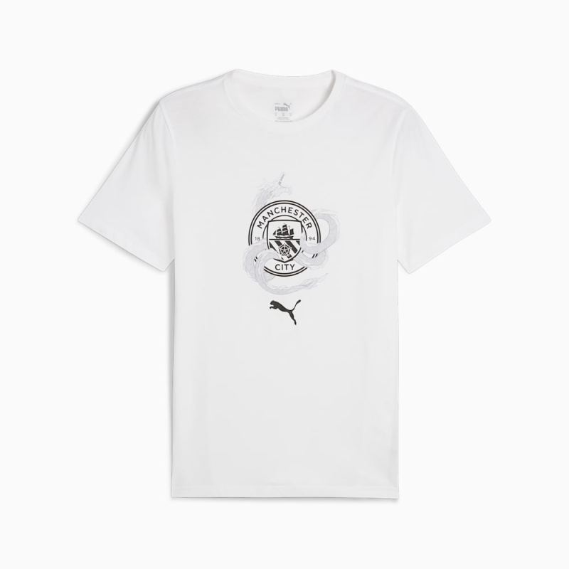 Puma | Men's Manchester City Year of the Dragon Tee - White