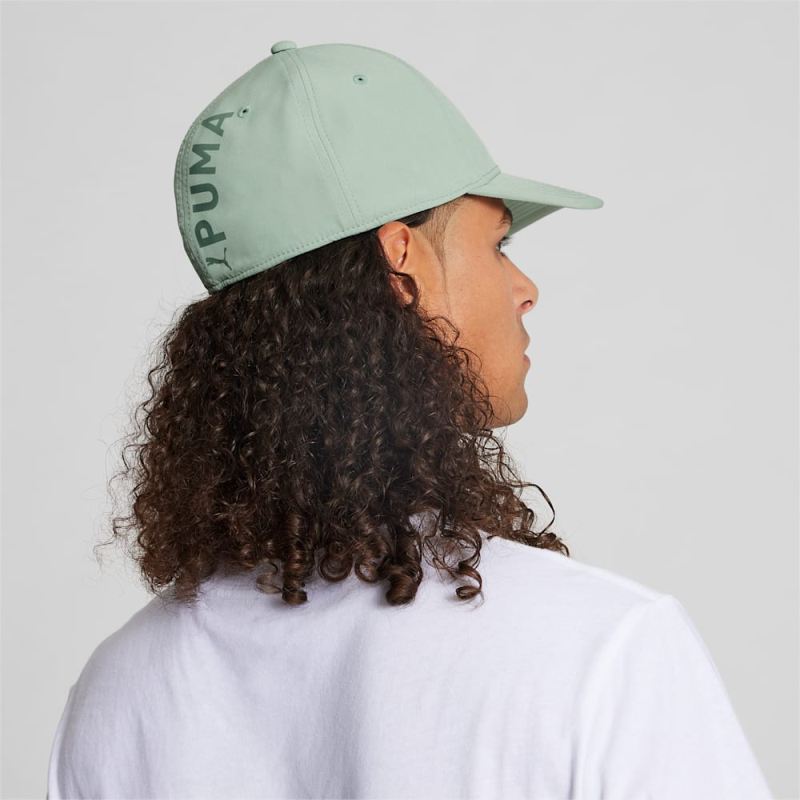 Puma | Men's Sonic Stretch Fit Baseball Hat - LT PASTEL GREEN