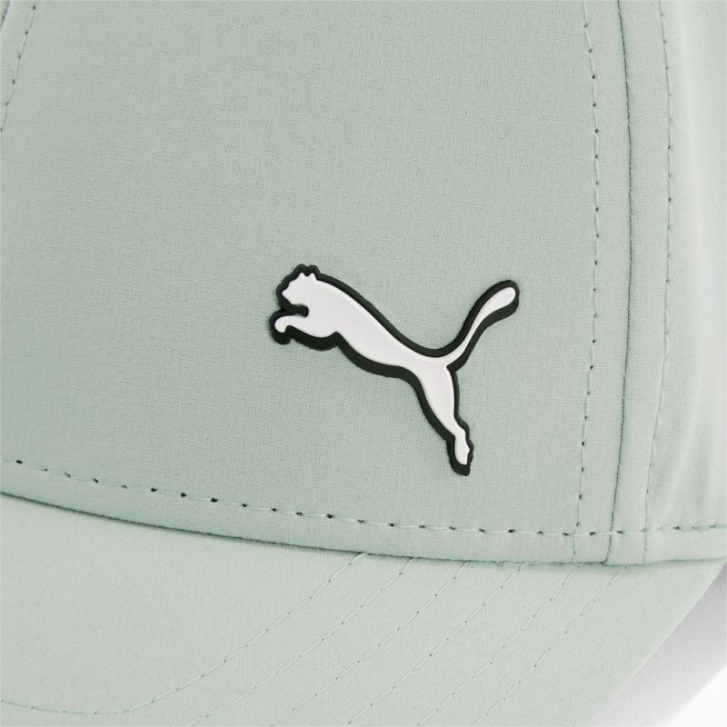 Puma | Men's Sonic Stretch Fit Baseball Hat - LT PASTEL GREEN