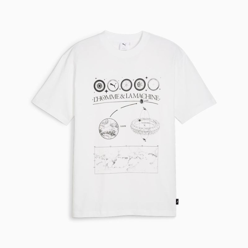 Puma | Men's GRAPHICS L'Homme La Machine Tee - White