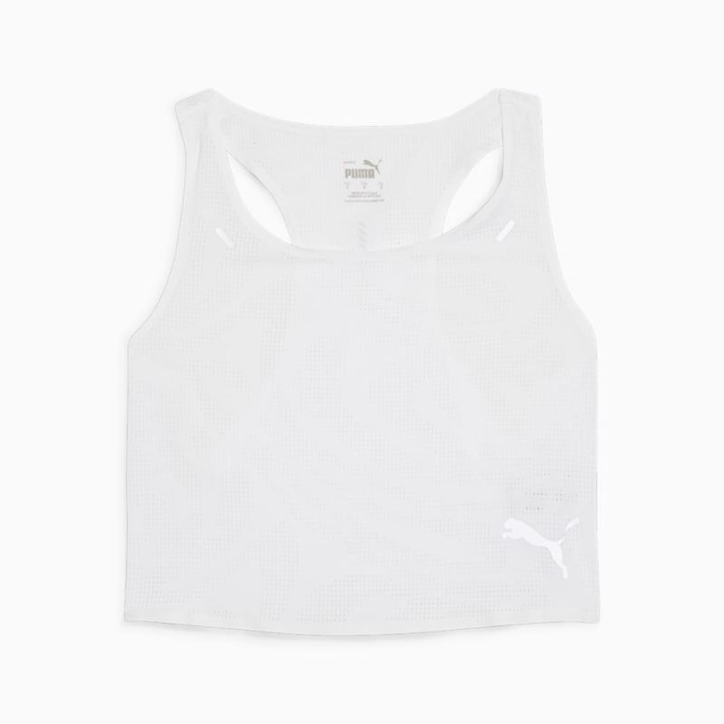Puma | Women's RUN ULTRASPUN Running Crop Top - White