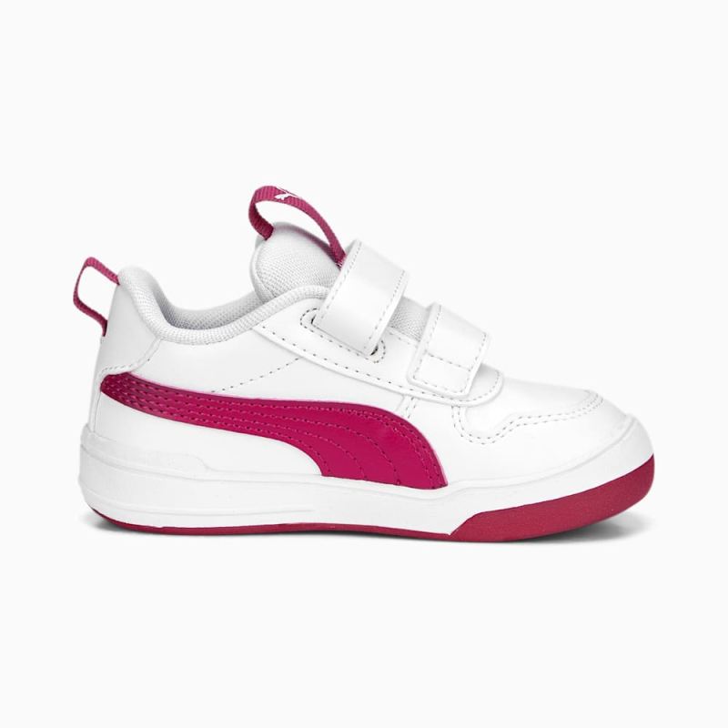 Puma | Boys Multiflex SL V Toddlers Shoes - White-Orchid Shadow