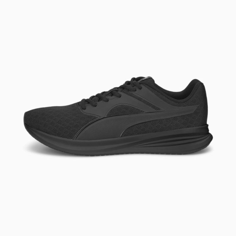 Puma | Men's Transport Running Shoes - Black-Black Puma | Men's Transport Running Shoes - Black-Black