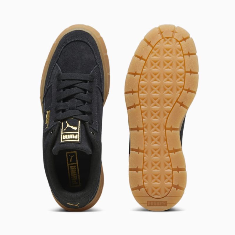 Puma | Women's Mayze Stack Soft Winter Sneakers - Black