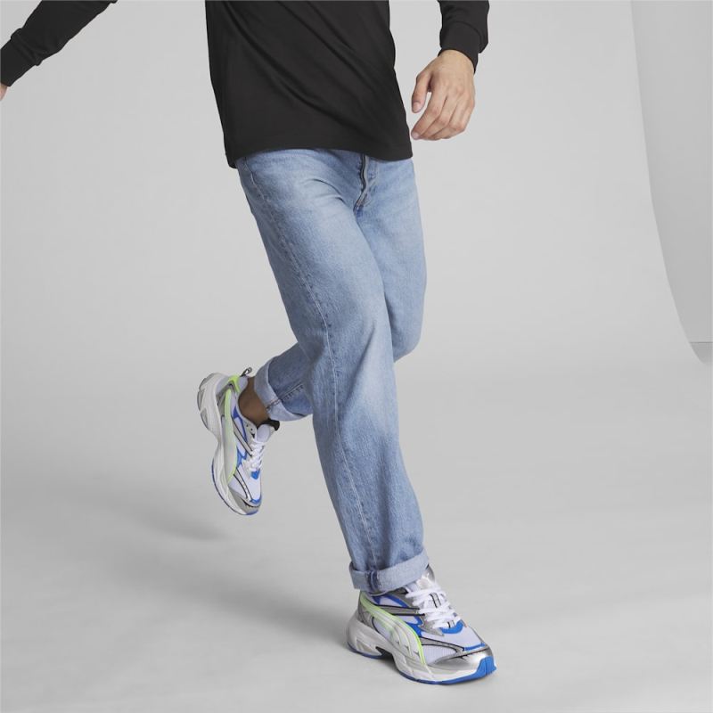 Puma | Men's Morphic Sneakers - White-Ultra Blue