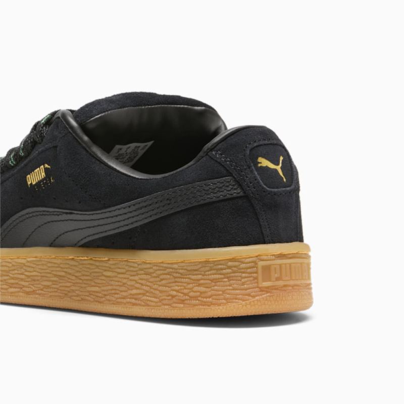 Puma | Boys Suede XL Skate Big Kids Sneakers - Black-Vine-White