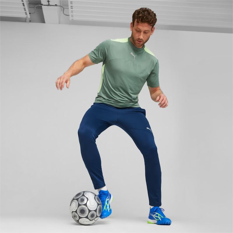 Puma | Men's ULTRA MATCH TT Soccer Cleats - Ultra Blue-White-Pro Green